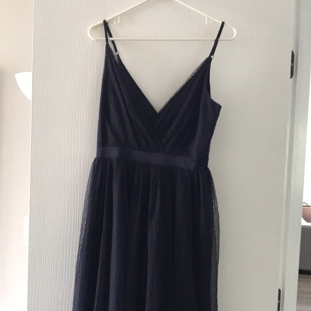 Cocktail beautiful dress. Dark blue